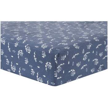 Trend Lab 100% Cotton Flannel Fitted Sheet - Mountains