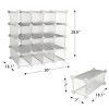 Hastings Home 16-piece Interlocking Customizable Storage Cubby System ...