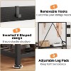 Acekool Parent-Child Hall Tree with Bench and Shoe Storage, Family Entryway Organizer with Coat Rack, Cubbies, Hooks & Shelf, Industrial Style - 4 of 4