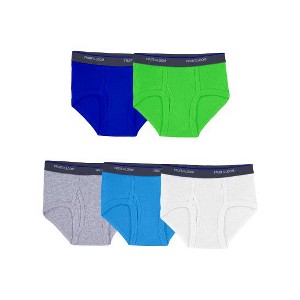 Fruit Of The Loom Toddler Boys' Fashion Briefs, Assorted 5 Pack - 1 of 1