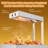 French Fry Food Warmer, 560W Electric Stainless Steel Warming Light Dump Station, Commercial Food Heating Lamp, Countertop Fries Food Warmer - 4 of 4
