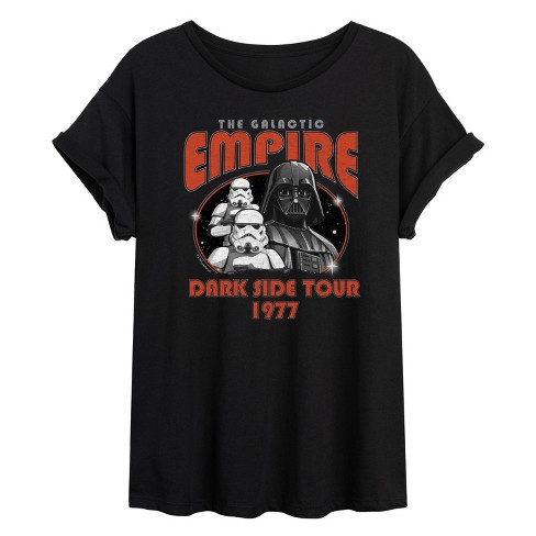 Women's - Star Wars - Empire Rock Tee Oversized Graphic T-Shirt - image 1 of 4