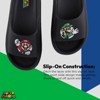 Mens Nintendo Mario Slide Sandals - Super Mario Shoes - Mario, Luigi, Kirby and Donkey Kong Slide Sandals Shoes - image 4 of 4