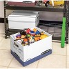 Bankers Box R-KIVE Max Storage Box Letter/Legal Locking Lid White/Blue 12/Carton 07243 - 4 of 4