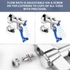 WOWOW Wall Mounted Pot Filler Push Back Glass Filler Faucet for Bar, Diner, Cafe in Polished Chrome - 3 of 4