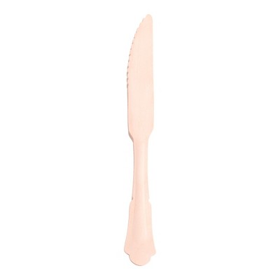 Smarty Had A Party Silhouette Birch Wood Eco Friendly Dinner Knives - 600 pcs