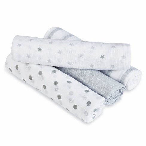 Aden + Anais Essentials Silky Soft Swaddle Blanket - 2pk : Target