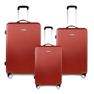 3pc Luggage Set Hardsided Suitcase Expandable Baggage Lightweight Carryon Lockable Spinner - 1 of 4