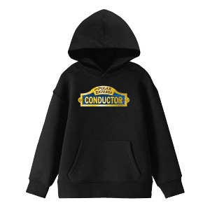 The Polar Express Conductor Boy's Black Hoodie - 1 of 2