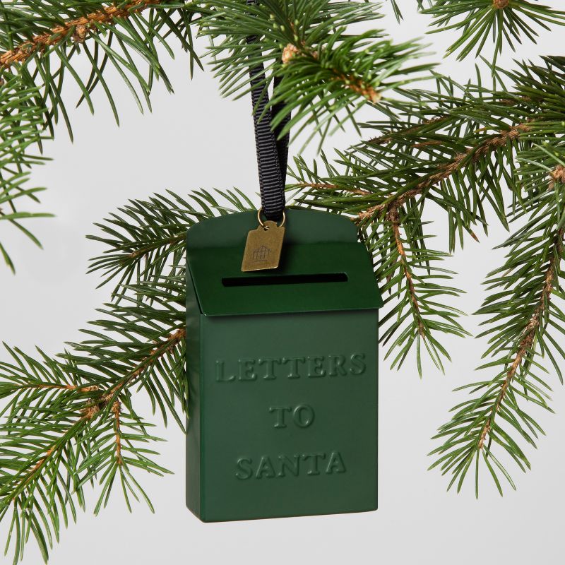 Mailbox Letters to Santa Ornament - Green - Hearth & Hand&#8482; with Magnolia, 3 of 5