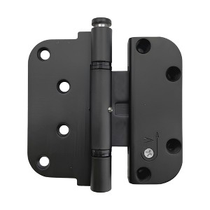 Brixwell 850-8762535 Ultimate 2d Adjustable Hinge Steel Set Non Removable Pin Matte Black Finish - 1 of 4