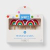 5ct Rainbow Shaped Candles - Spritz™ - 3 of 4