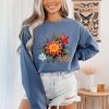 Simply Sage Market Women's  Garment Dyed Graphic Sweatshirt  Winter Plants - 3 of 3