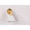 Mitzi Mica 1 - Light Sconce in  Aged Brass - 3 of 4