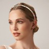 Unique Bargains Hairband for Women 2 Rows Rhinestone Headband 0.31inch Wide Multicolor 1 Pc - 3 of 4