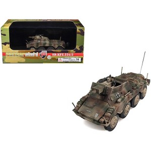 Sd.Kfz. 234/3 Armored Vehicle "1st Panzer Division, Hungary" (1945) German Army 1/72 Die Cast Model by Panzerstahl - 1 of 4