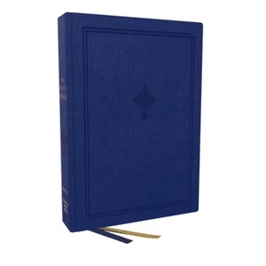 Rsv2ce Catholic Bible, Journal Edition, Blue Cloth Over Board, Comfort Print - by  Catholic Bible Press (Hardcover) - 1 of 1