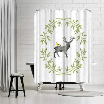Americanflat 71" x 74" Shower Curtains - Available in Variety of Styles