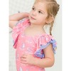 RuffleButts Girls UPF50+ Butterfly One Piece Swimsuit - 3 of 4