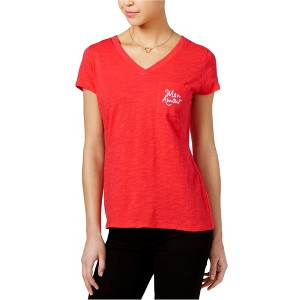 maison Jules Womens Pocket Graphic T-Shirt - 1 of 1