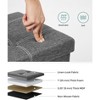SONGMICS Storage Ottoman Bench Ottoman with Storage Footstool Hold up to 660 lb for Bedroom Living Room - 4 of 4