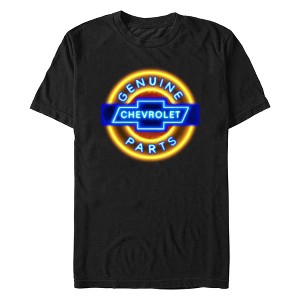 Men's General Motors Neon Genuine Parts T-Shirt - 1 of 4