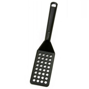 Norpro 10" My Favorite Beveled Heat Resistant Nylon Turner Spatula w/ Holes - 1 of 3