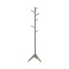 Vynxaria Stylish Coat Rack with 6 Slanted Hooks for Coats, Hats, and Scarves - 4 of 4