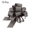 Unique Bargains Christmas Presents Bright Large Pull Bow Ribbons Glitter Gift Wrapping 10 Pcs - 3 of 4