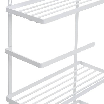 Honey-Can-Do Flat Wire Over the Door Organizer - White: Steel Kitchen Storage, Pantry & Back of Door Organizer, 5 of 9