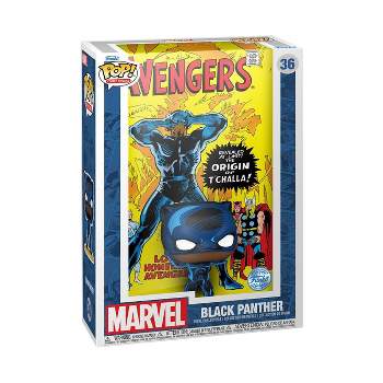 Funko POP! Comic Cover: Marvel - Avengers Black Panther Figure