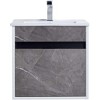 Fine Fixtures - Wall Mount Bathroom Vanity and Sink, Knob Free Design - Alpine Collection - 2 of 4