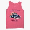 Simply Sage Market Farm Fresh Flowers Truck Garment Dyed Tank - 3 of 4