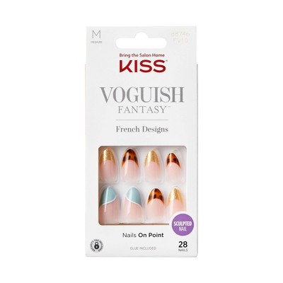 Kiss Products Fantasy French Fake Nails - Charmante - 31ct : Target