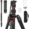 Orieon Techs Adjustable Height Foldable Aluminum Tripod - 2 of 4