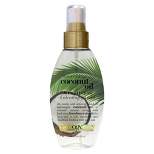 OGX Nourishing Coconut Oil Weightless Hydrating Oil Mist Lightweight Leave-In Hair Treatment - 4.0 fl oz