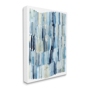 Stupell Industries Nautical Inspired Abstraction Blue Beige Blocked Lines - 1 of 4