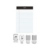 MyOfficeInnovations Notepads 5" x 8" Narrow White 50 Sheets/Pad 12 Pads/Pack 163873 - 3 of 4