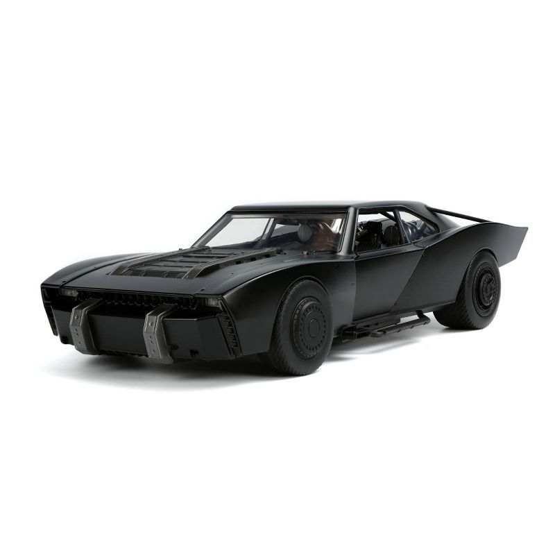 The Batman 1:18 Scale 2022 Batmobile Die-Cast Vehicle with Batman Figure, 3 of 7