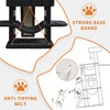 Cat Tree, Cat Tower - 68.5-Inch Tall Heavy Duty for Large Adult Cats with Scratching Posts, Condo, Perches, Hammocks - 3 of 4