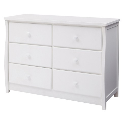 Delta Children Clermont 6 Drawer Dresser Bianca Target