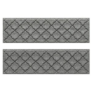 WaterHog 8.5"x30" Set of 4 Cordova Indoor/Outdoor Stair Treads Door Mats - 1 of 4