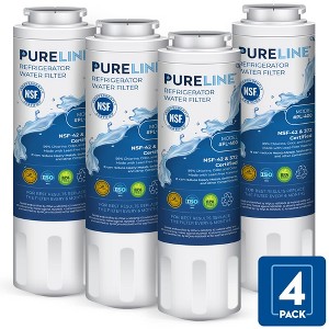 PureLine Maytag UKF8001 Refrigerator Water Filter Replacement, Whirlpool EDR4RXD1, Everydrop Filter 4, 4396395, Kenmore 469006 (3-Pack) - 1 of 4
