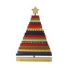 Northlight Adjustable Wooden Christmas Tree Decoration - 15.5" - Multicolor - 2 of 3