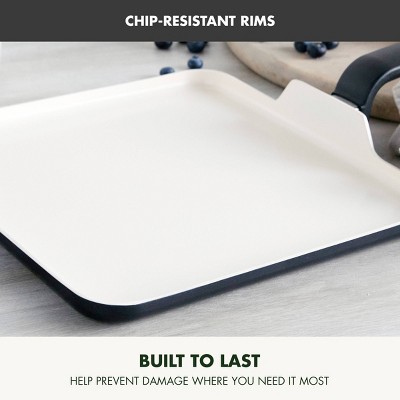 GreenPan Rio Advanced 11 Ceramic Nonstick Griddle Black