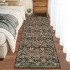 Acekool 2x6 Vintage Washable Rug – Non-Slip Distressed Runner for Kitchen, Hallway & High-Traffic Areas - 3 of 4