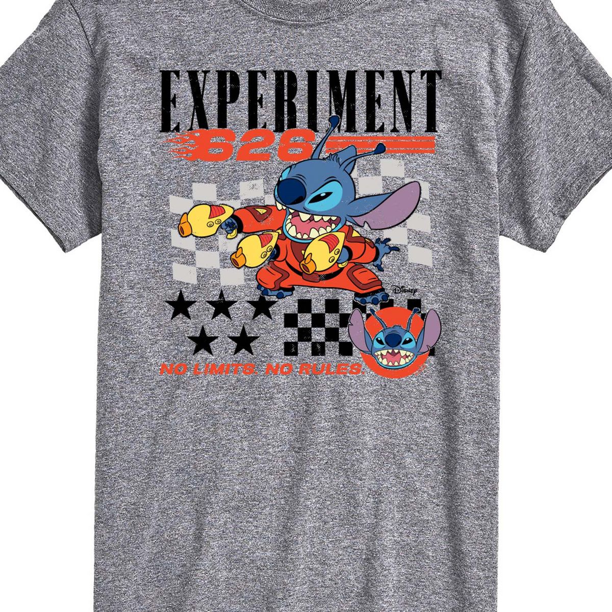 Men's - Lilo & Stitch - Stitch Racing Jersey Short Sleeve Graphic T-Shirt - thumbnail 2