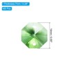 Unique Bargains Crystal Pendants Octagon Beads for DIY Lamp Arts Crafts Decoration 60 Pcs - 2 of 4