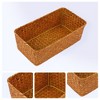 REGALWOVEN Natural Material Sturdy Woven Baskets Multi-Function Easy To Care Open Storage Bins 1 Pc - 2 of 4