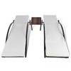 vidaXL Sun Loungers with Table Poly Rattan Brown - 4 of 4